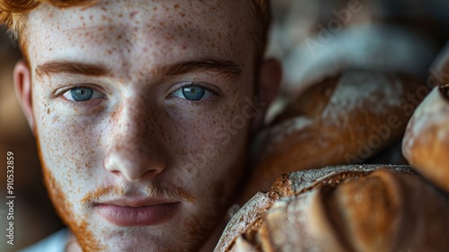 Close-up portrait of a youn...