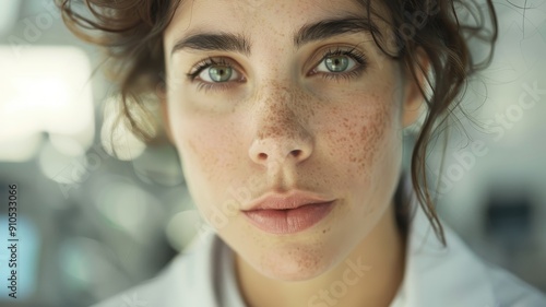 Close-up portrait of a youn...