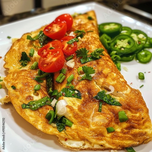 Kai Jeow (Thai omelet) photo