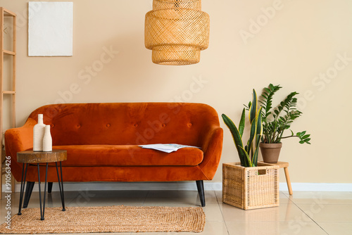Modern interior of living r...