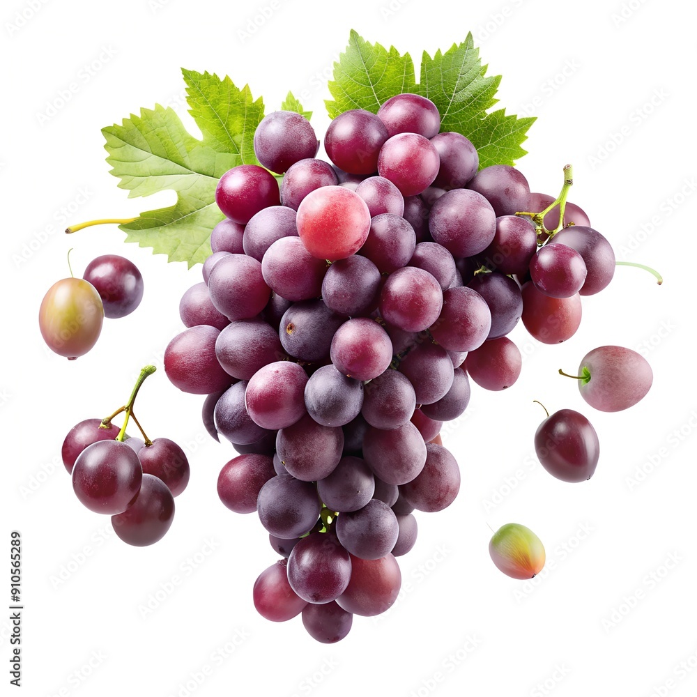 Fototapeta premium red and green grapes