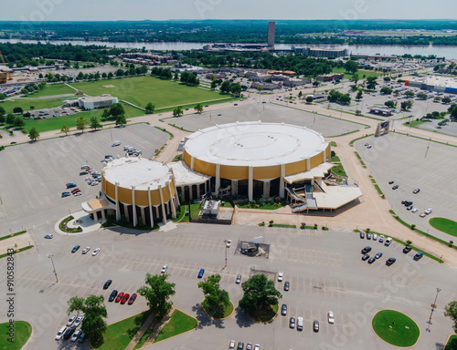 Mabee Center in Tulsa, Oklahoma, United States. photo