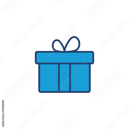 Gift icon vector. gift vector icon. birthday gift