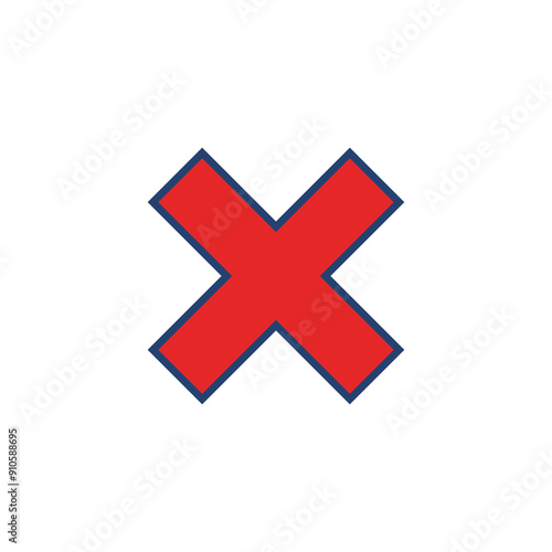 Free Download Close vector icon. Delete icon vector. cross sign - GFXLoad