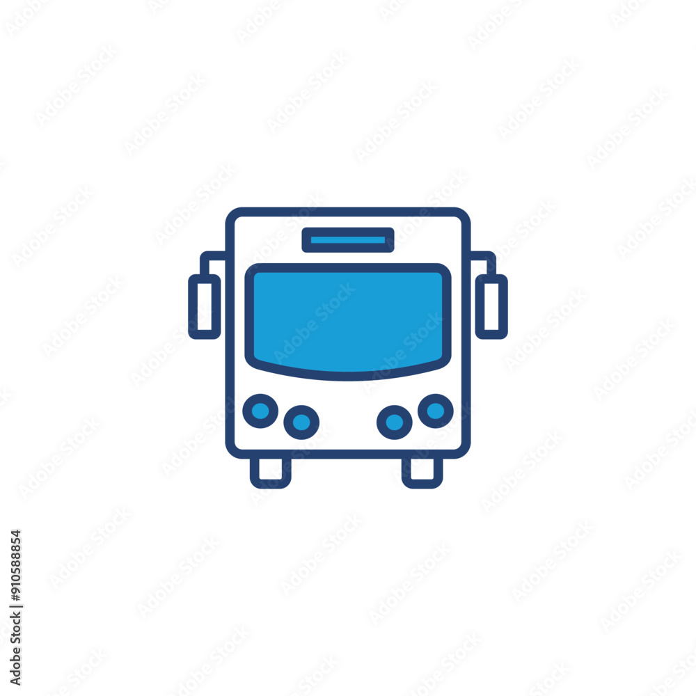 Bus icon vector. bus vector icon Bus icon vector. bus vector icon