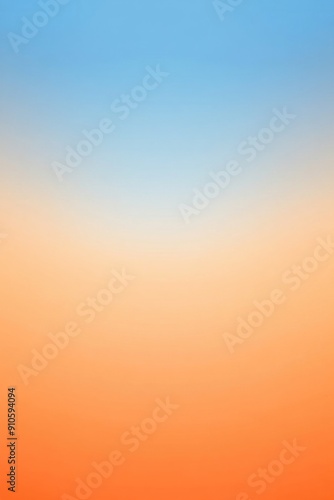 Soft gradient blue orange colors transitions white background