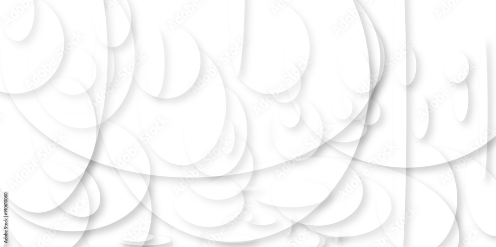 Abstract whit background. Minimal geometric white light background abstract design. Paper circle banner with drop shadows. Vector illustration. Minimalistic futuristic concept. Abstract whit background. Minimal geometric white light background abstract design. Paper circle banner with drop shadows. Vector illustration. Minimalistic futuristic concept.