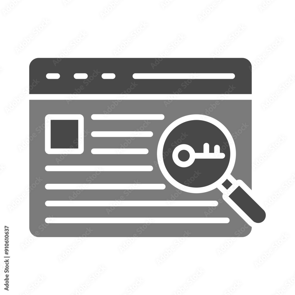 Keywords Icon Keywords Icon