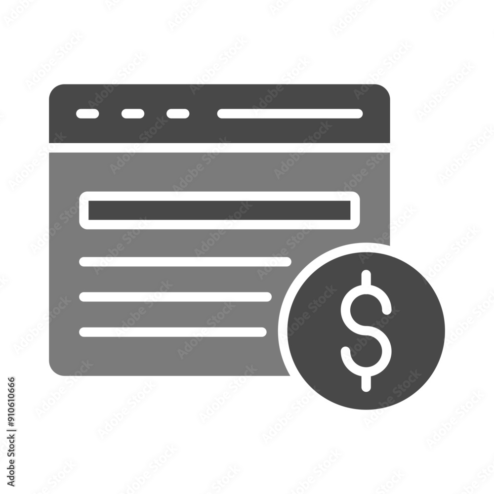 Paid Content Icon Paid Content Icon