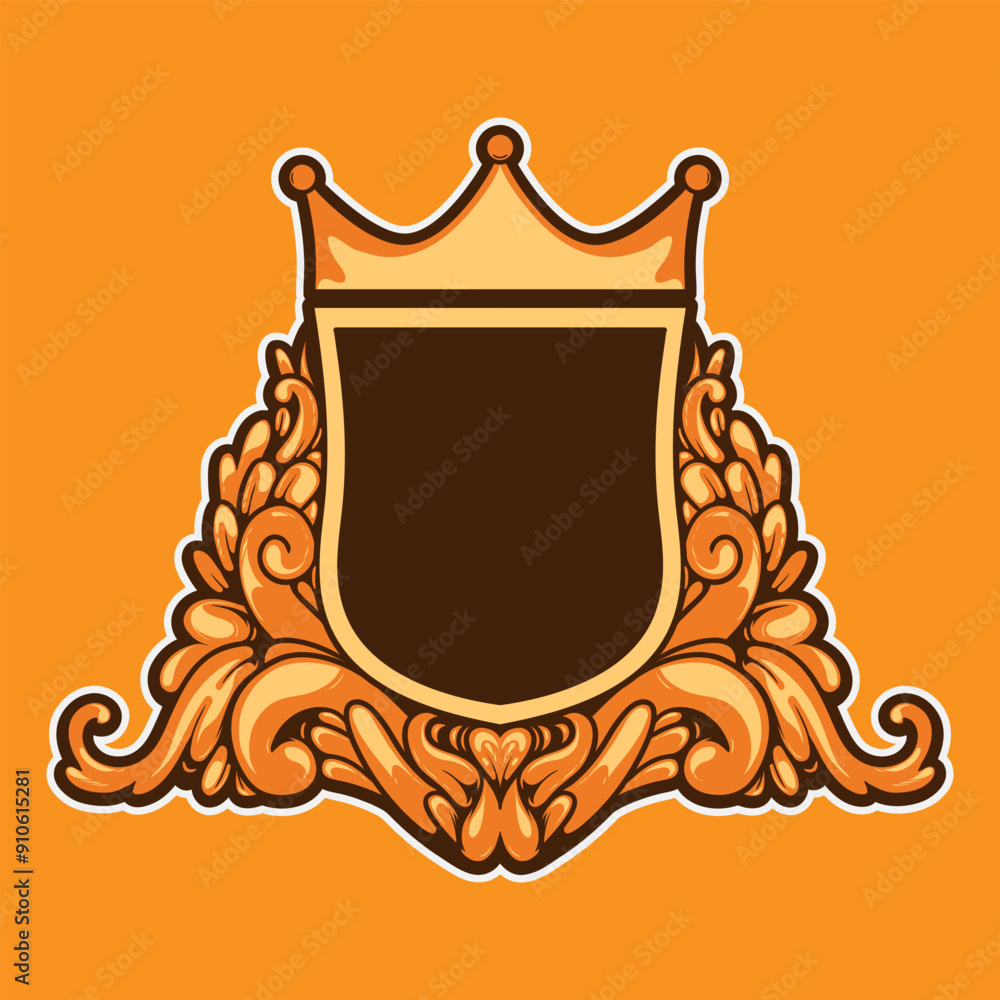 Obraz premium king logo