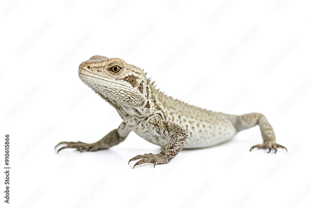 Close-up of a juvenile Amazon Basin lizard Close-up of a juvenile Amazon Basin lizard