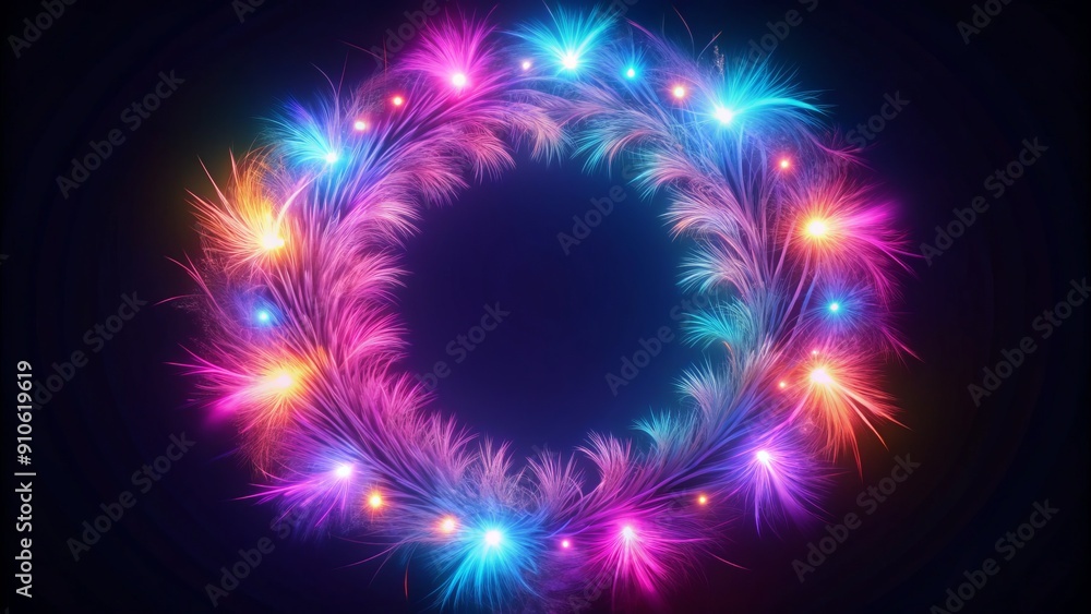 Vibrant circular lights with soft, feathery edges and subtle animations, perfect for adding a mesmerizing, futuristic glow to your video projects and motion graphics. Vibrant circular lights with soft, feathery edges and subtle animations, perfect for adding a mesmerizing, futuristic glow to your video projects and motion graphics.