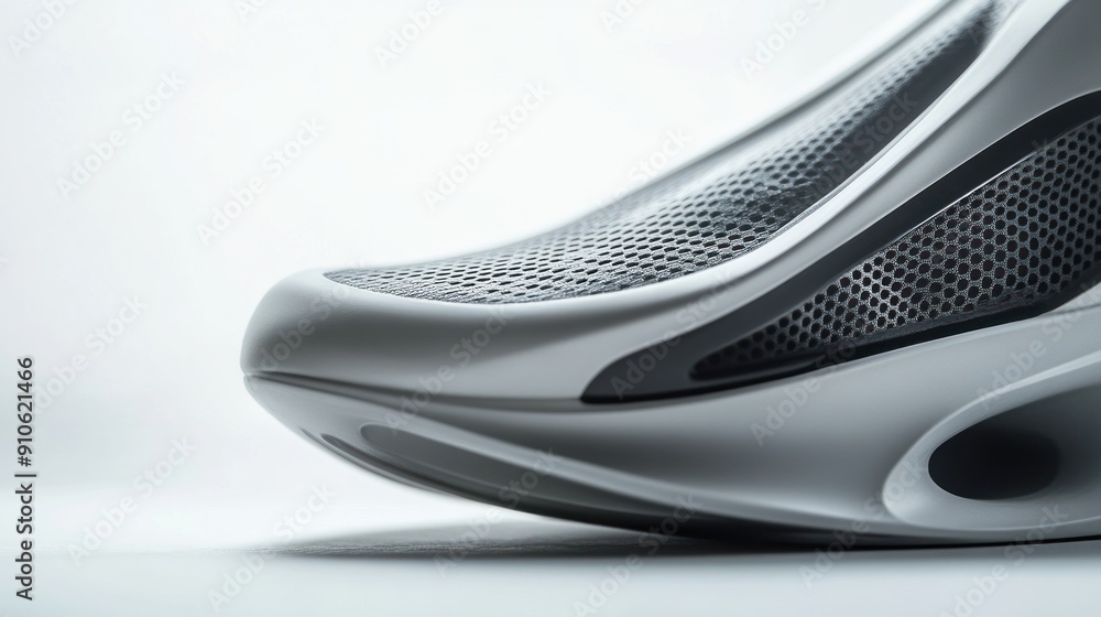 Closeup of a Modern Sneaker Closeup of a Modern Sneaker