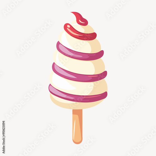 ice cream illustration vector