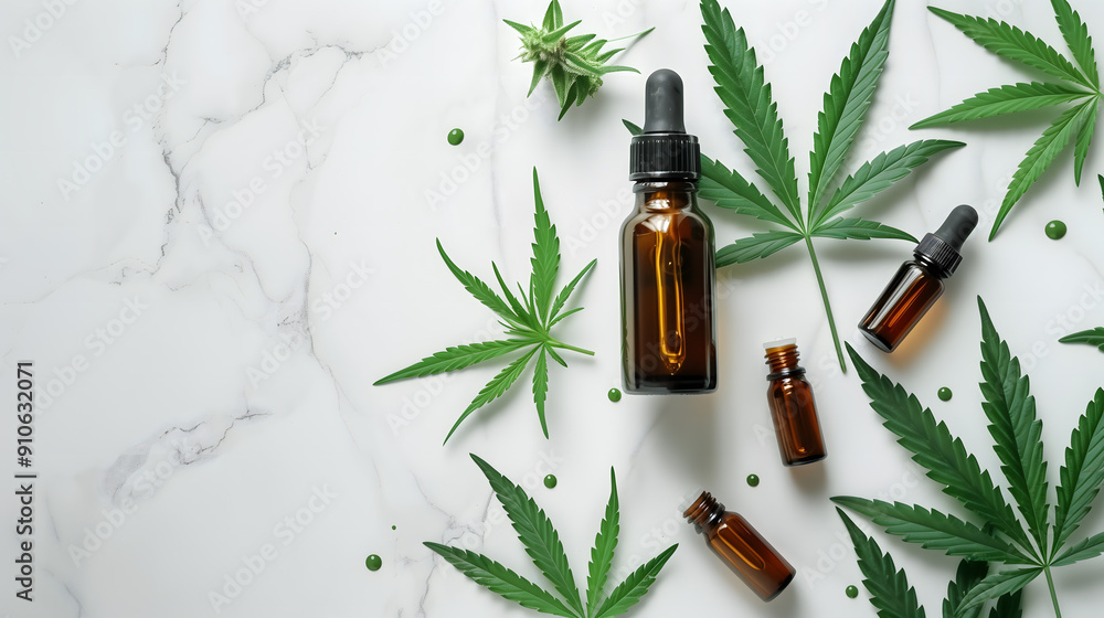 Cannabis essential oil, CBD oil extract with canabis green leaf isolated on white background. Cannabis essential oil, CBD oil extract with canabis green leaf isolated on white background.