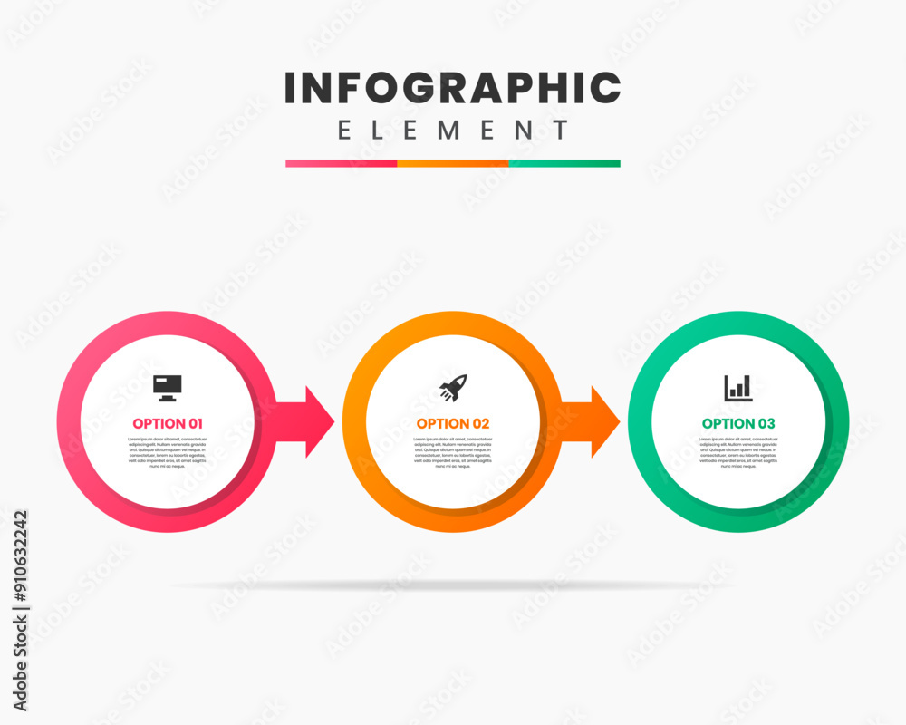 Vector Graphic Infographic Element Design icon templates with 3 options or steps. Can be used for process diagram, presentations, workflow layout, banner, flow chart, infographic. Vector Graphic Infographic Element Design icon templates with 3 options or steps. Can be used for process diagram, presentations, workflow layout, banner, flow chart, infographic.