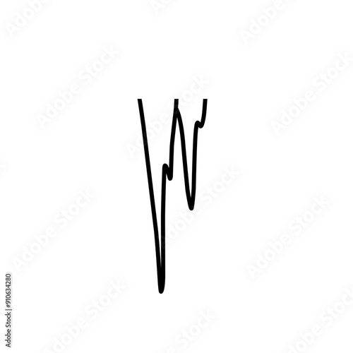 stalactite line illustration