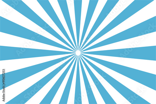 Blue and white vintage retro sunburst abstract background, Blue and white sunburst retro background, Sunburst blue stripes sun rays background, Blue sunburst abstract background
