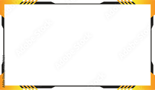 Gaming overlay frame design, gaming frame