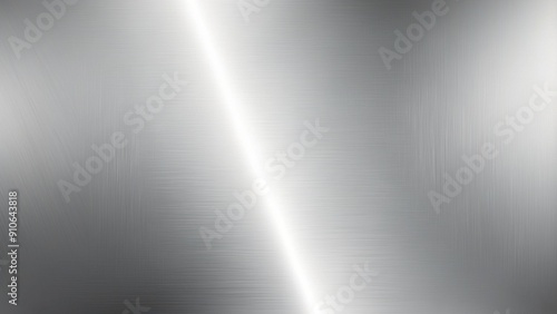 Shiny silver metallic texture background with the reflection of light, grainy rough texture with scratches, empty template with metallic effect, gradient gray wallpaper 