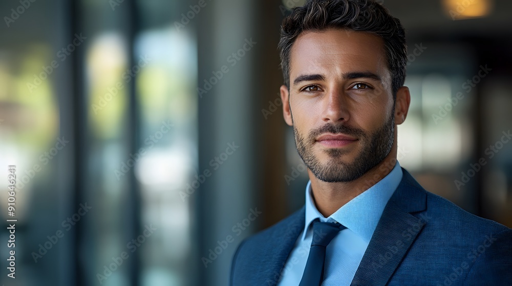 Suited for Success. Professional business headshot of a confident man Suited for Success. Professional business headshot of a confident man