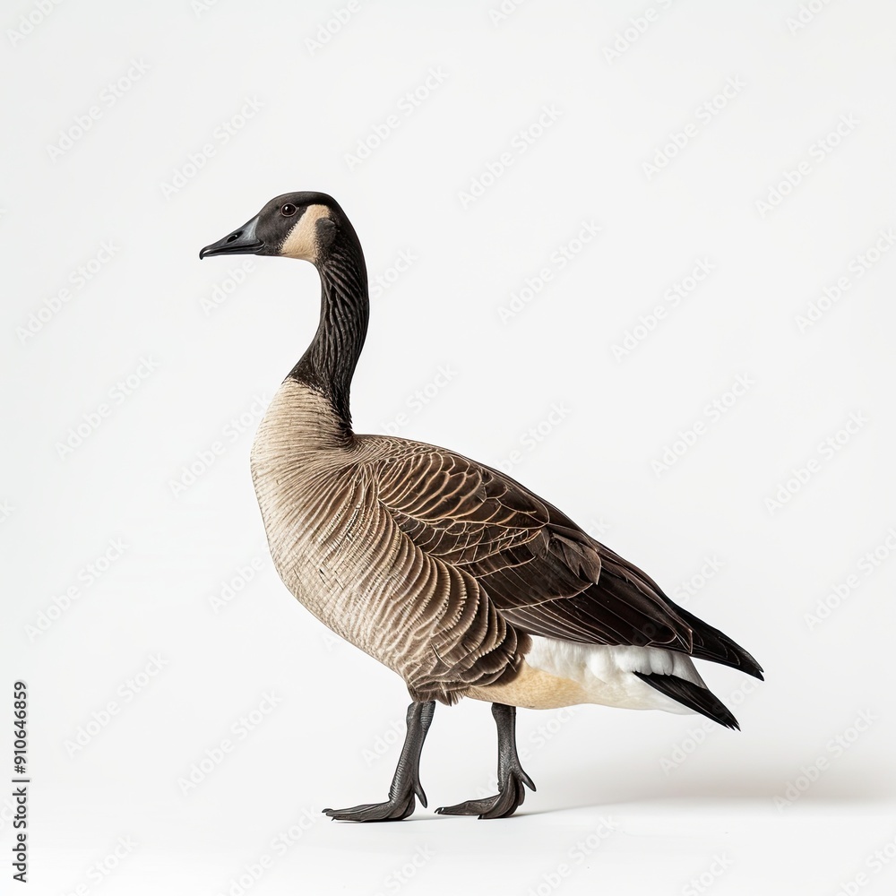 goose isolated on white background goose isolated on white background