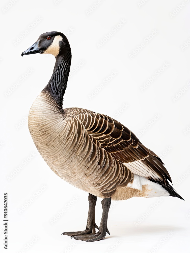 goose isolated on white background goose isolated on white background