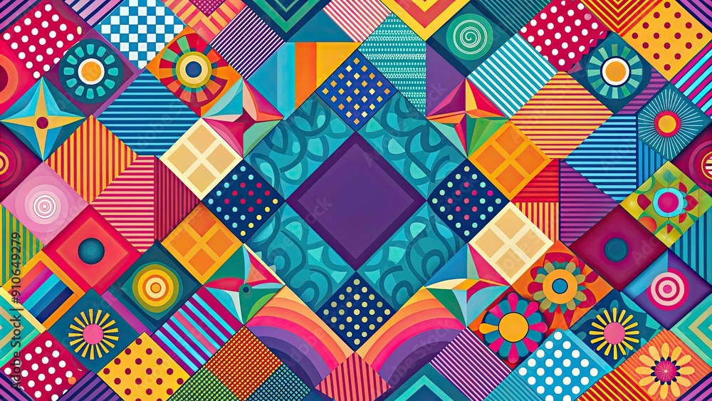 Abstract background with colorful geometric shapes and patterns, abstract, background, colorful, geometric, shapes Abstract background with colorful geometric shapes and patterns, abstract, background, colorful, geometric, shapes
