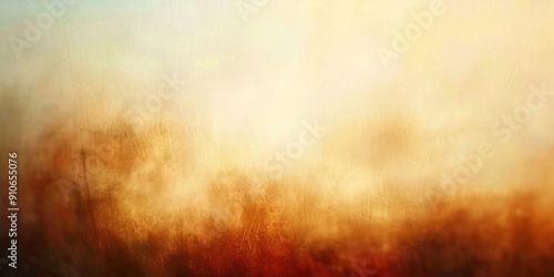 Warm Earth Tones with Soft Blur - Abstract blur background in warm earth tones like beige, brown, and rust, offering a cozy and inviting appearance.