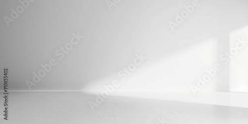 A pristine white backdrop with a smooth, glossy finish, creating a clean and sophisticated background for high-end presentations.