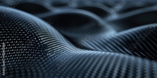 A 3D carbon fiber texture with interwoven patterns, highlighting the sleek, high-tech aesthetic and subtle depth.