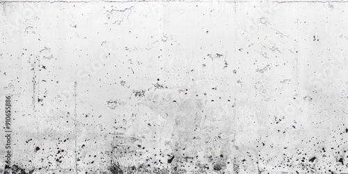 Plain white concrete wall, slightly rough.