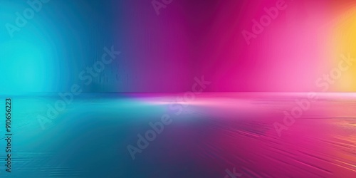 A vibrant, gradient background transitioning smoothly between bold colors like teal and magenta, offering a dynamic and energetic feel.