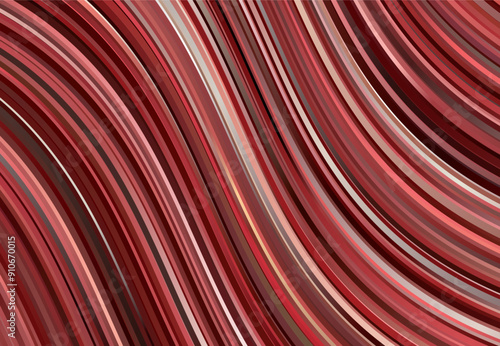 Multicolor wave lines abstract background