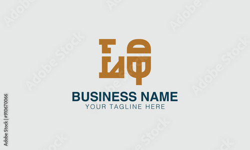 LQ L lq initial logo | initial based abstract modern minimal creative logo, vector template image. luxury logotype logo, real estate homie logo. typography logo. initials logo photo