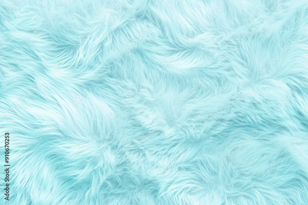 Obraz premium blue fur texture background