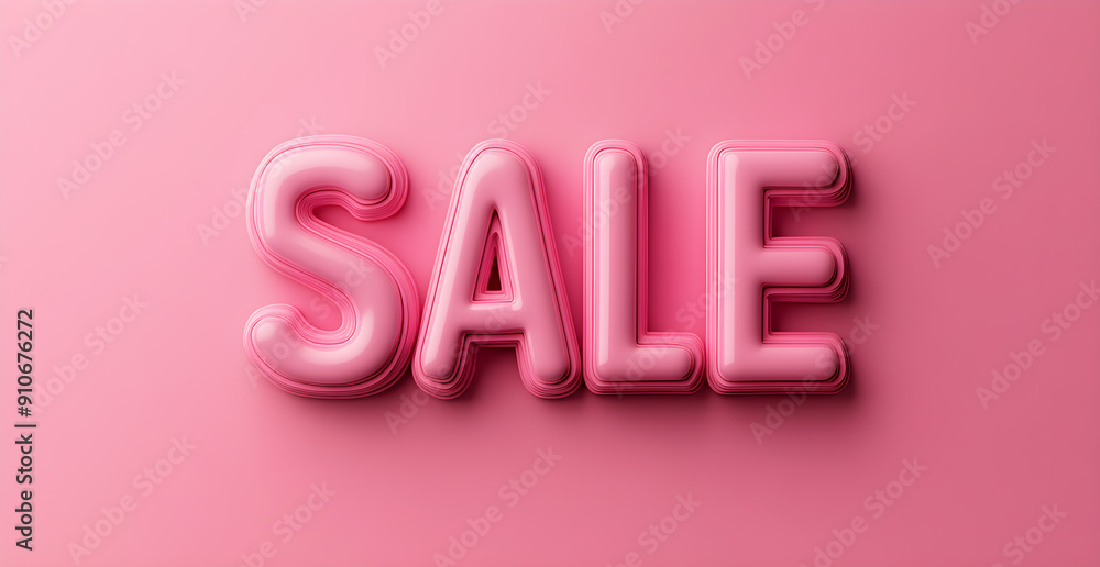 A pink background with the word Sale written in pink A pink background with the word Sale written in pink