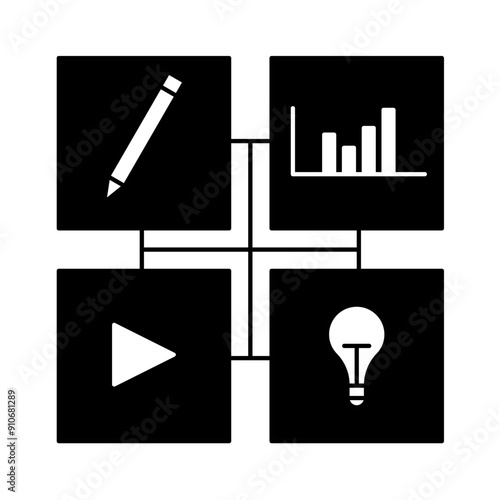 Multitasking for Productivity Icon