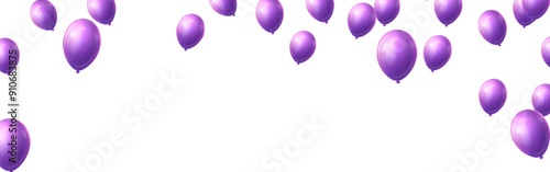 Frame template Celebration party banner with color balloons background. Sale  Grand Opening Card luxury greeting rich.