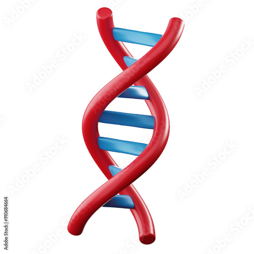 3D Dna Illustration