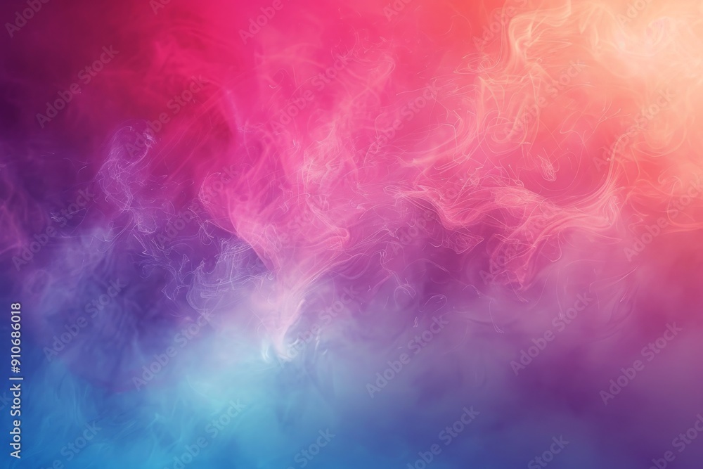 Vibrant Abstract Background of Colorful Smoke Patterns at Dawn Vibrant Abstract Background of Colorful Smoke Patterns at Dawn