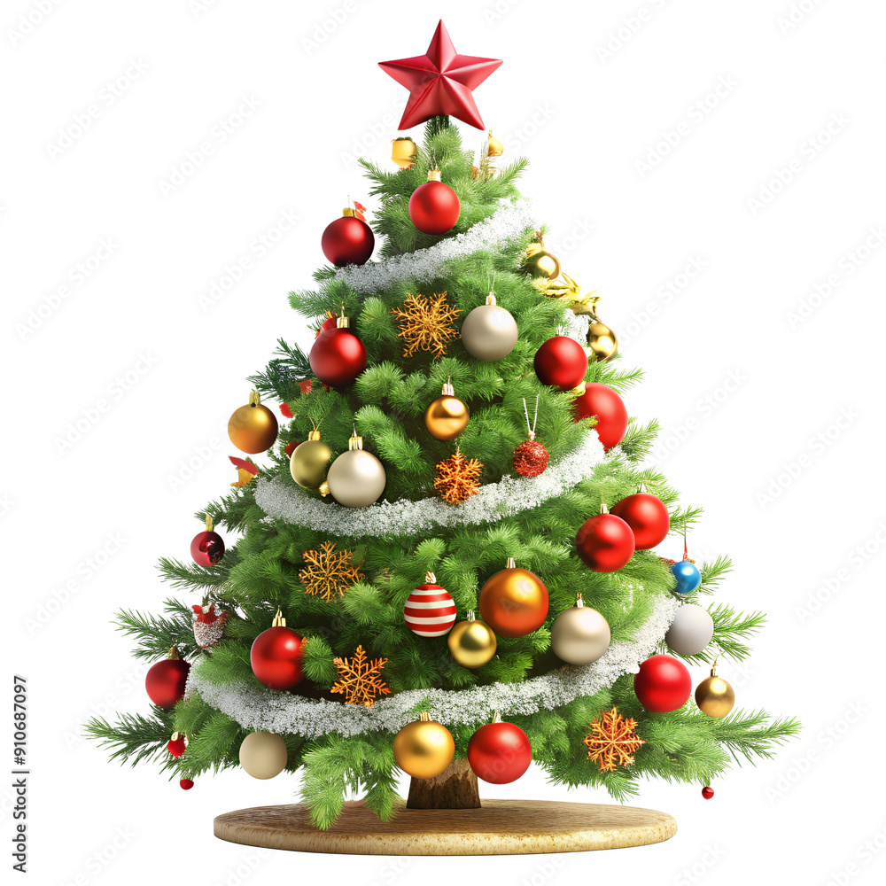 decorated christmas tree decorated christmas tree