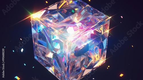 プリズマの立方体、テクスチャー3