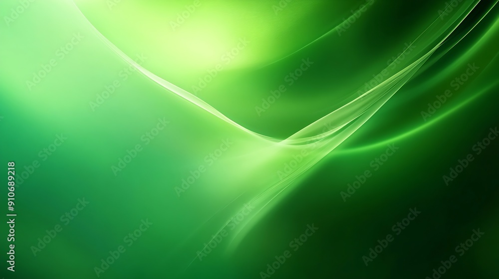 Green gradient background abstract for book cover design and web design : Generative AI Green gradient background abstract for book cover design and web design : Generative AI