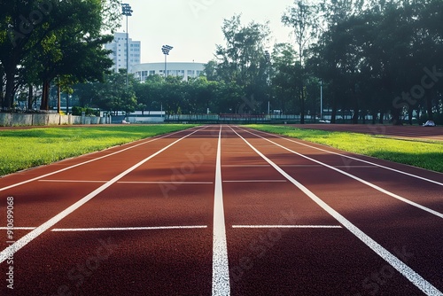 Athlete Track or Running Track