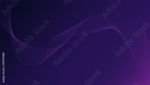 Purple lines and purple gradations on a dark background