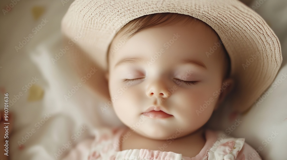 baby in a hat sleeping lifestyle newborn baby girl sleeping in bed in a hat at home happy family maternity hospital kid dream concept cute baby newborn lies in bed closeup : Generative AI baby in a hat sleeping lifestyle newborn baby girl sleeping in bed in a hat at home happy family maternity hospital kid dream concept cute baby newborn lies in bed closeup : Generative AI