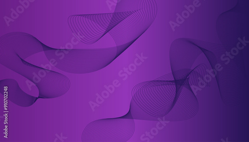 Purple lines and purple gradations on a dark background for web, wallpaper
