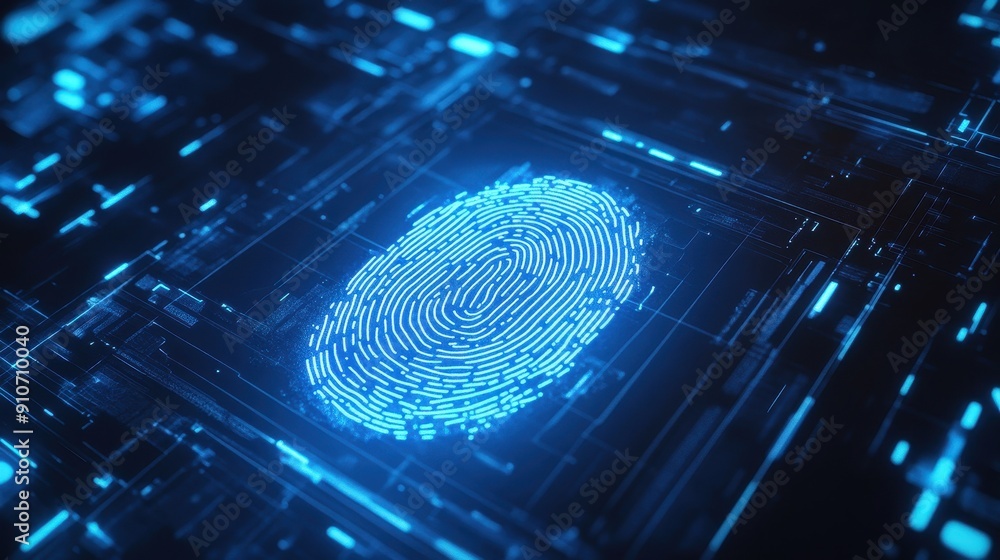 Futuristic digital processing of biometric fingerprint scanner for enhanced security and identity verification in cyberspace Futuristic digital processing of biometric fingerprint scanner for enhanced security and identity verification in cyberspace