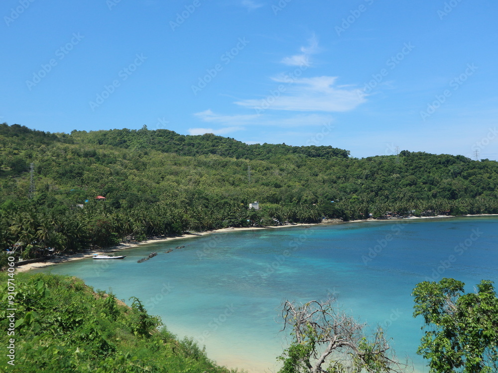 tropical sea view background in sunny weather tropical sea view background in sunny weather